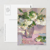 Postkarte "Spring Snowballs" (Vorne/Hinten)