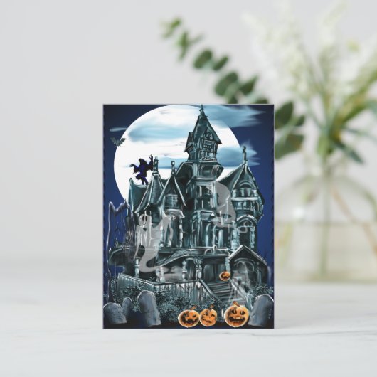 Postkarte Spuk (Stehend Vorderseite)