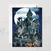 Postkarte Spuk (Vorne/Hinten)