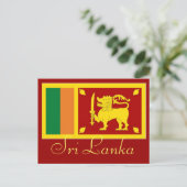Postkarte Sri Lanka (Stehend Vorderseite)