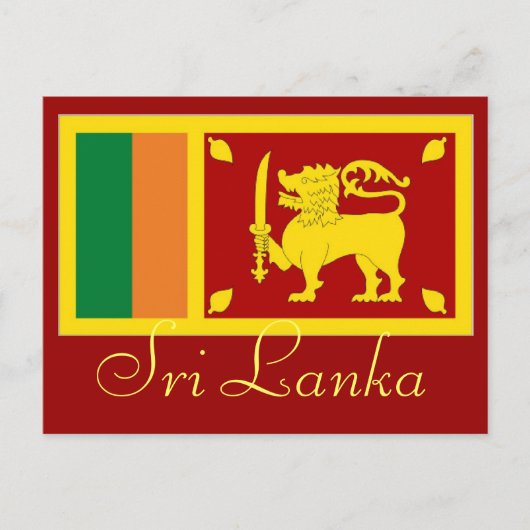 Postkarte Sri Lanka (Vorderseite)