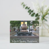 Postkarte St Ann's Square (Stehend Vorderseite)