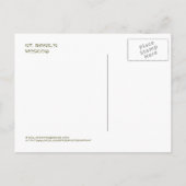 Postkarte, "St.Basil, Moskau" Postkarte (Rückseite)