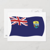 Postkarte St. Helena (Vorne/Hinten)