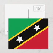 Postkarte St. Kitts und Nevis (Vorne/Hinten)