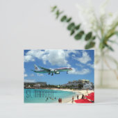 Postkarte St. Maarten (Stehend Vorderseite)