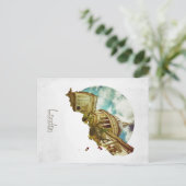 Postkarte St Paul's (Stehend Vorderseite)