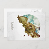 Postkarte St Paul's (Vorne/Hinten)