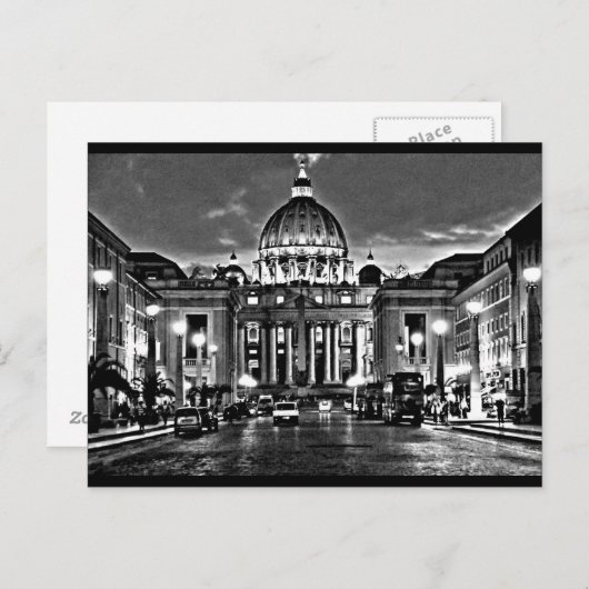 Postkarte - St. Petersdom (Vorne/Hinten)