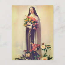 Postkarte St. Therese Lisieux