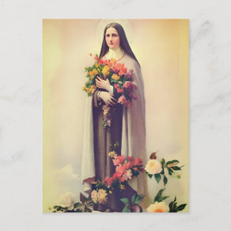 Postkarte St. Therese Lisieux