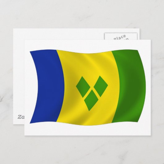 Postkarte St. Vincent Grenadines (Vorne/Hinten)