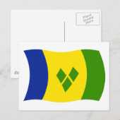 Postkarte St. Vincent Grenadines (Vorne/Hinten)