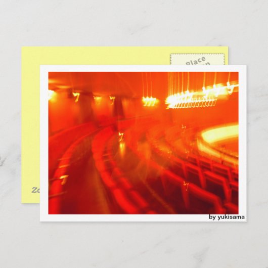 Postkarte - Stadttheater (Vorne/Hinten)