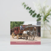 Postkarte: Stagecoach - Fahrt #2 Postkarte (Stehend Vorderseite)