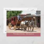 Postkarte: Stagecoach - Fahrt #2 Postkarte (Vorne/Hinten)