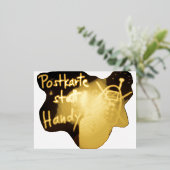 POSTKARTE statt HANDY - Postkarte (Stehend vorne)