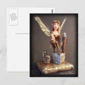 Postkarte "Steampunk Fairy" (Vorne/Hinten)