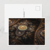 Postkarte: Steampunkgeere und Cogs Postkarte (Vorne/Hinten)