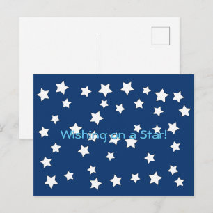 Postkarte - Stern wünschen
