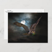 Postkarte "Stille Nacht" (Vorne/Hinten)