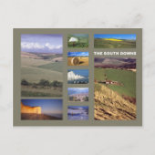 Postkarte Süd Downs (Vorderseite)