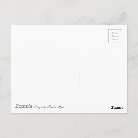 Postkarte Süd-Magnolien (Rückseite)