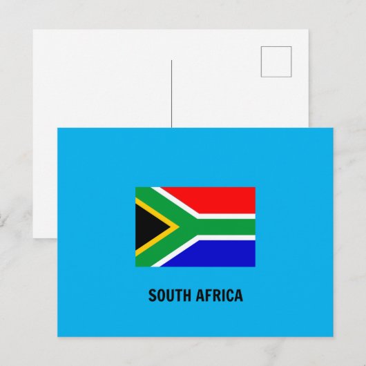 Postkarte Südafrika (Vorne/Hinten)