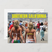 Postkarte Südkalifornien (Vorne/Hinten)