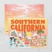 Postkarte Südkalifornien (Vorne/Hinten)