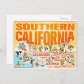 Postkarte Südkalifornien (Vorne/Hinten)