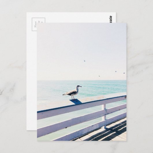 Postkarte Südkalifornien - San Clemente Pier (Vorne/Hinten)