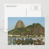 Postkarte "Sugarloaf, Rio de Janeiro" (Vorne/Hinten)