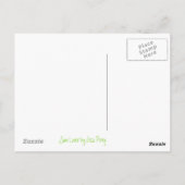 Postkarte Sun Lover (Rückseite)