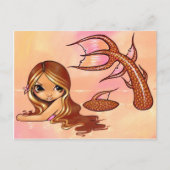 Postkarte "Sunkissed Mermaid" (Vorderseite)