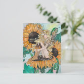 Postkarte "Sunny" (Stehend Vorderseite)