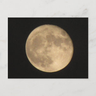 POSTKARTE - SUPER MOON
