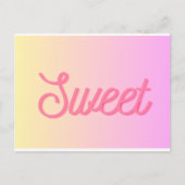 Postkarte - "Sweet" (Vorderseite)