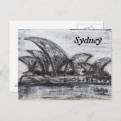 Postkarte Sydney (Vorne/Hinten)