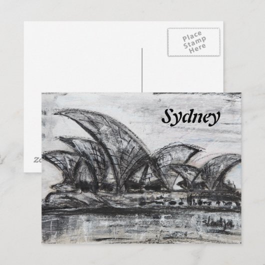 Postkarte Sydney (Vorne/Hinten)