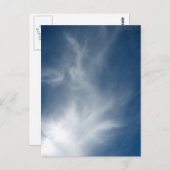 Postkarte - Sylphenwolke 007 - mit Engel (Vorne/Hinten)