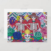 Postkarte - Tag der Toten 8 (Vorne/Hinten)