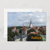 Postkarte Tallinn (Vorne/Hinten)