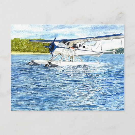 Postkarte "Tanking Up" (Vorderseite)