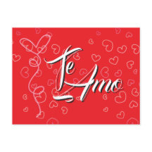 Postkarte - Te Amo