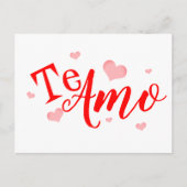 Postkarte - Te Amo (Vorderseite)