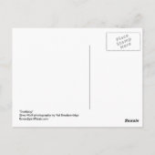 Postkarte "Teething" (Rückseite)