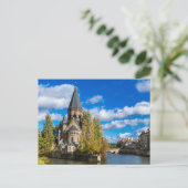 Postkarte Temple Neun, Metz, Lorraine (Stehend Vorderseite)