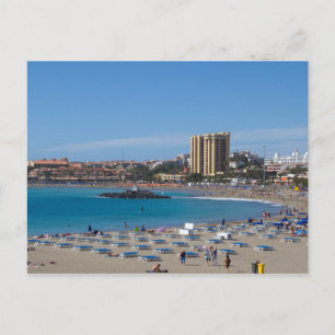 Postkarte Teneriffa Los Cristianos, Kanarische Ins
