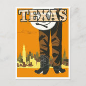 Postkarte Texas Vintage (Vorderseite)